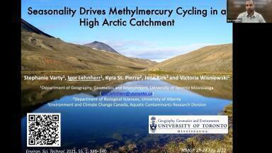 Spatiotemporal Variability and Climate Change Impacts on Methylmercury Cycling in an Arctic Catchment